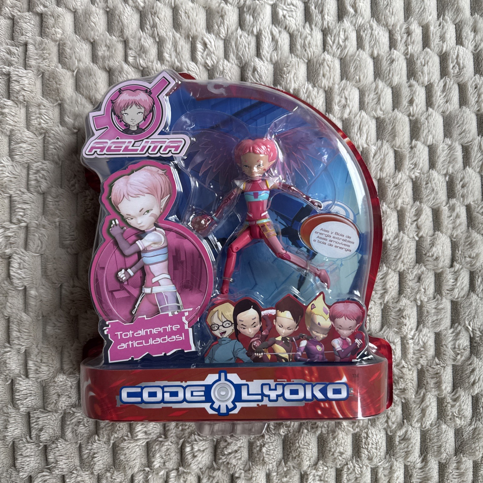 Modellino Code Lyoko Aelita Simba ufficiale 2010