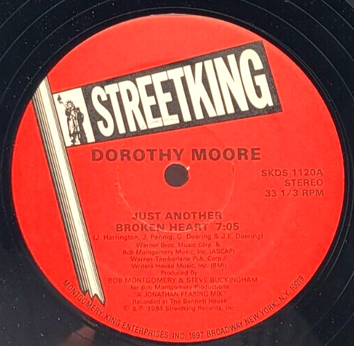 DOROTHY MOORE - JUST ANOTHER BROKEN HEART - SOUL SINGLE RECORD STREET KING