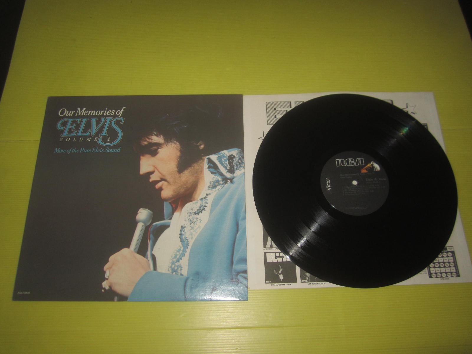 ELVIS PRESLEY-OUR MEMORIES OF ELVIS VOL.2-RCA VICTOR AQL1-3448 NM/NM 1979 US
