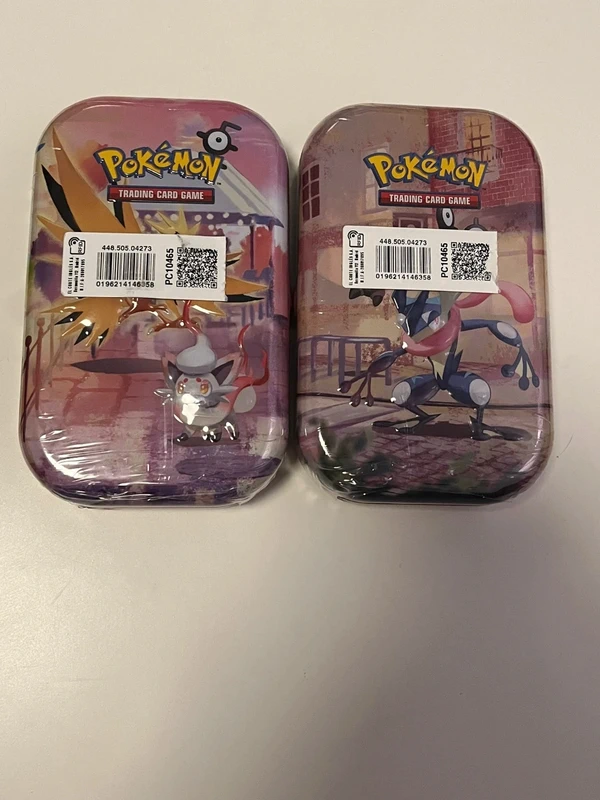 Latas Pokemon .30 aniversario.