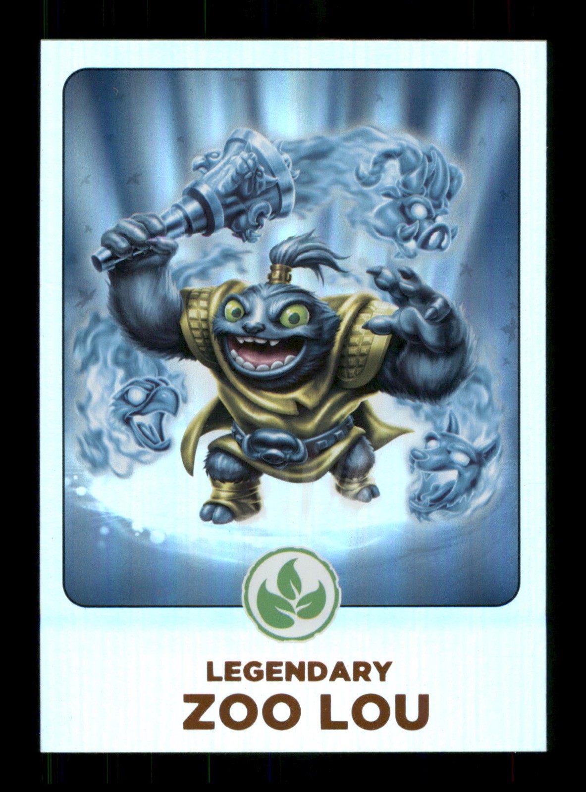 Legendary Zoo Lou B5 2013 Skylanders Swap Force Trading Card TCG CCG