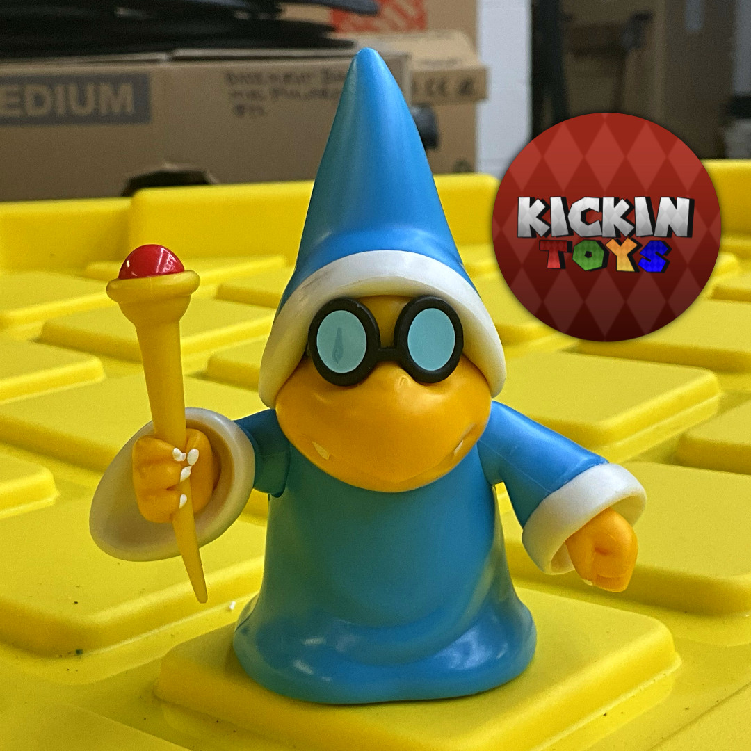 2020 Jakks Pacific World Of Nintendo Super Mario Magikoopa (Kamek) 2.5” Figure