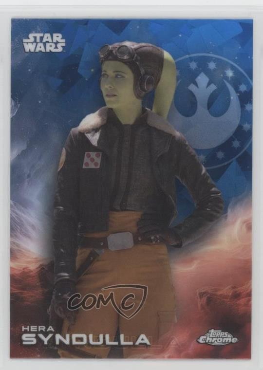 2025 Topps Chrome Star Wars Zaffiro Hera Syndulla #59 tw0