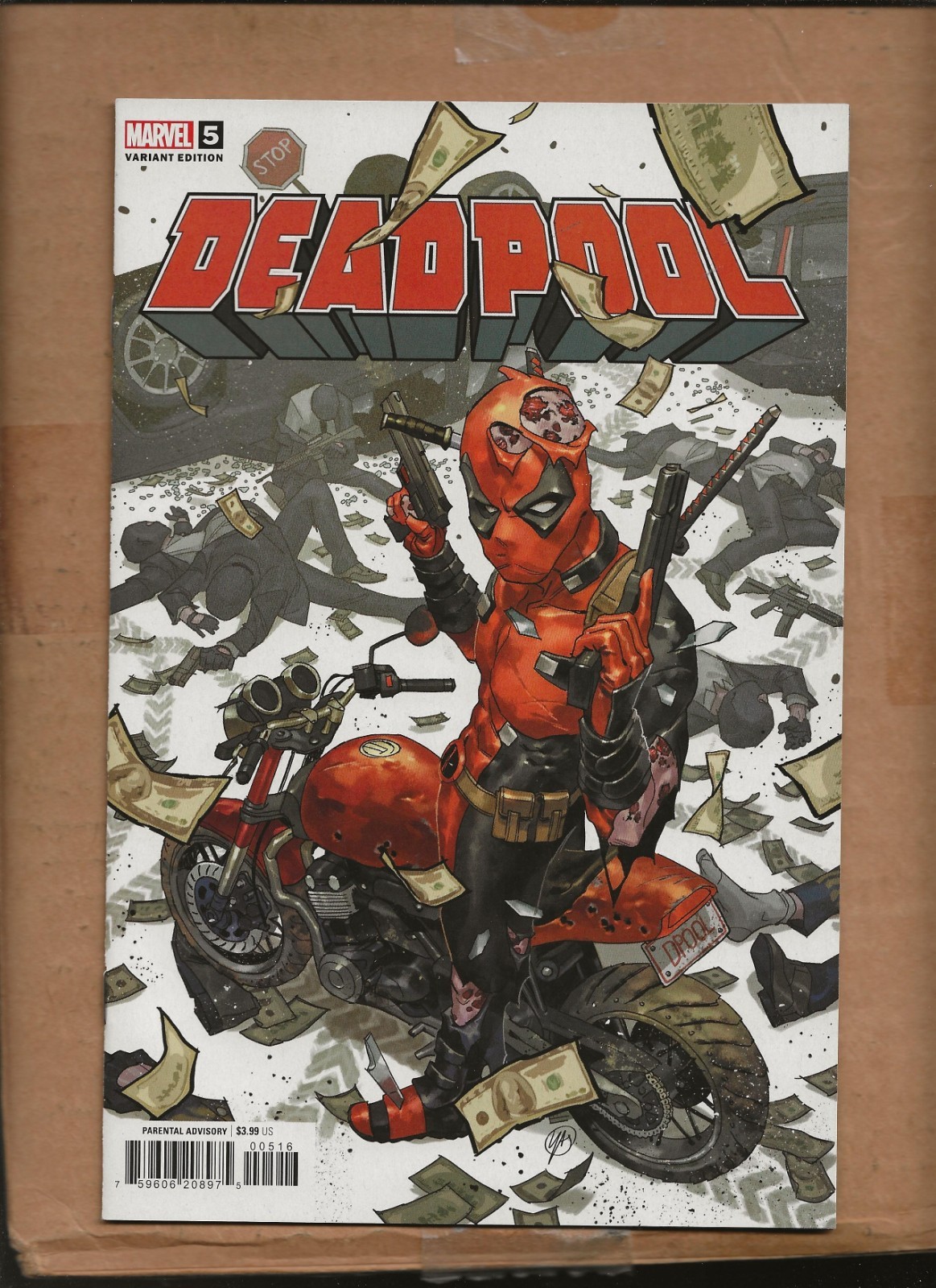 DEADPOOL 5 YASMINE  PUTRI  INCENTIVE  RATIO VARIANTCOVER   MARVEL