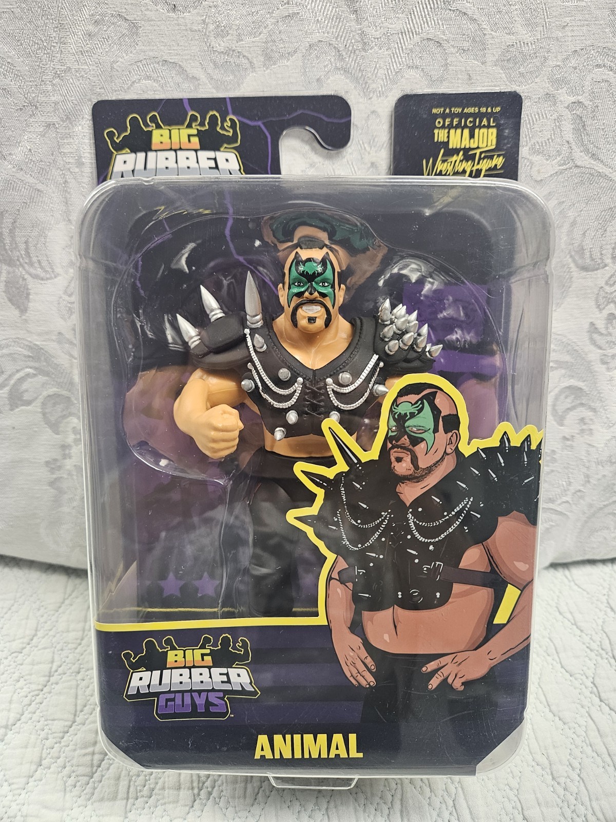 Big Rubber Guys Road Warrior Animal Major Wrestling Figure Podcast 