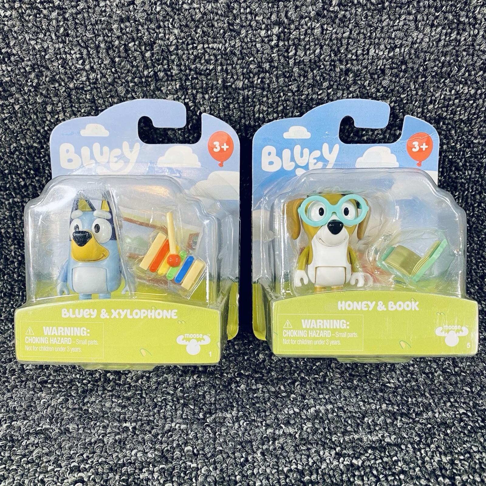 Bluey & Xylophone Honey & Book Story Starter Pack Set di 2 personaggi