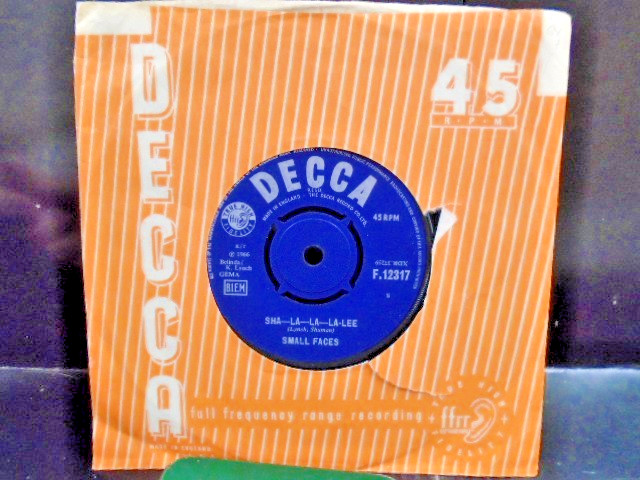 SMALL FACES " SHA-LA-LA-LA-LEE " Or. UK DECCA EX+ COND.IN Or.SL.