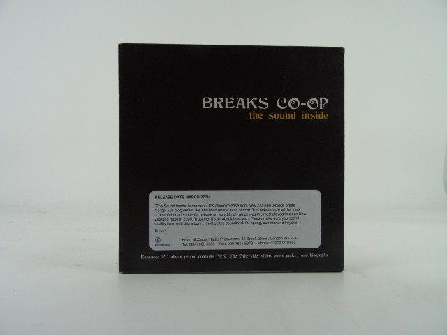 BREAKS CO-OP THE SOUND INSIDE (470) 13 Track Promo CD Album plus Card Sleeve PAR