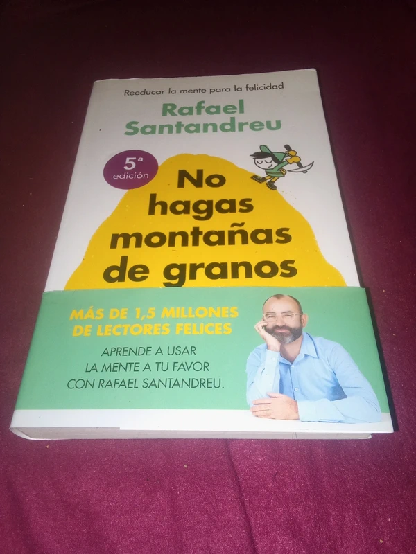 Libro No hagas montañas de granos de arena