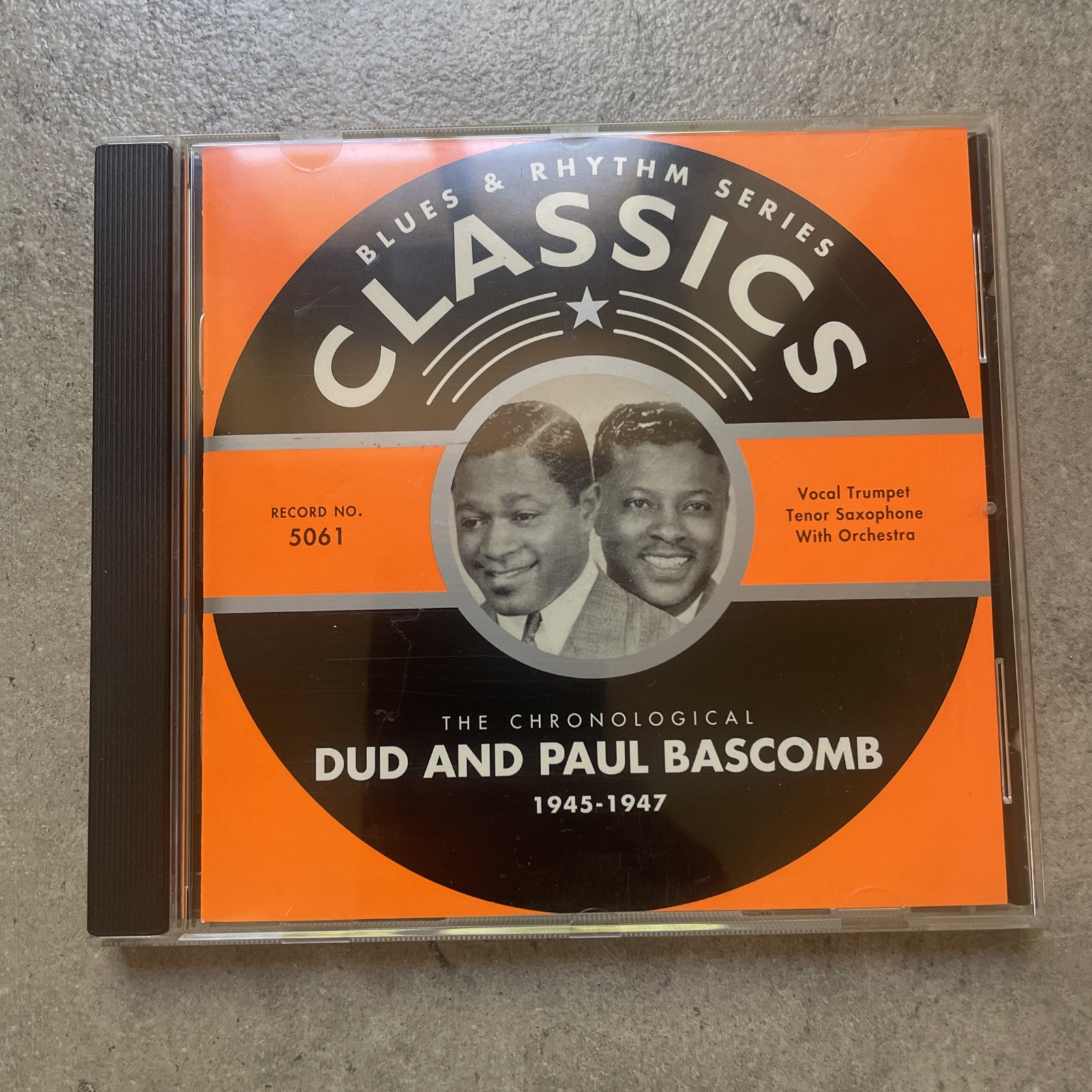 The Chronological Dud And Paul Bascomb 1945-1947 FR 2003 CD EX 5061