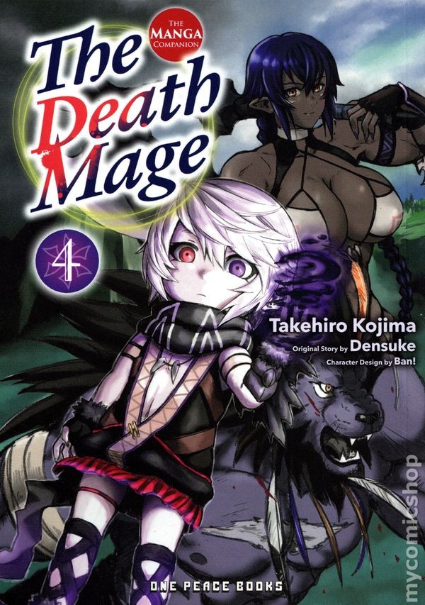 Death Mage GN The Manga Companion #4-1ST NM 2024 Immagine Stock