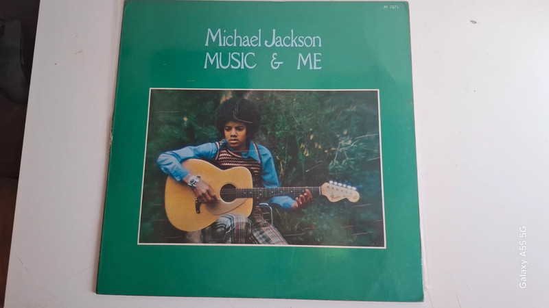 Michael jackson very vrare pink lable Music & Me Lp