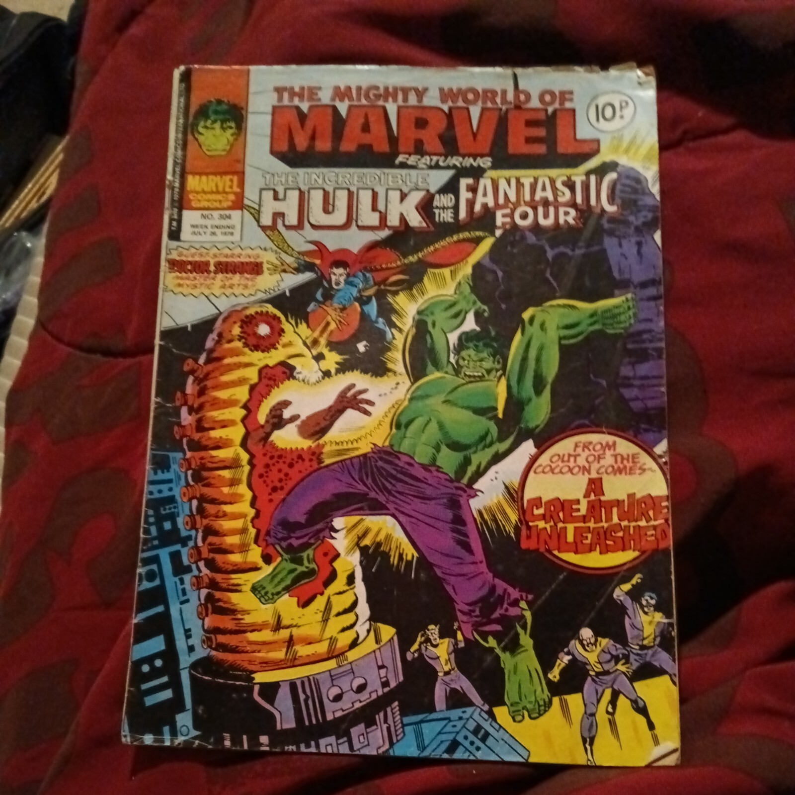 Mighty World of Marvel Incredible Hulk #304 luglio 1978 ristampe annuali 6 1° lei