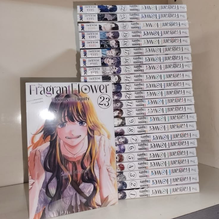 The Fragrant Flower Blooms With Dignity manga inglese vol 1-23 nuovo spedizione veloce