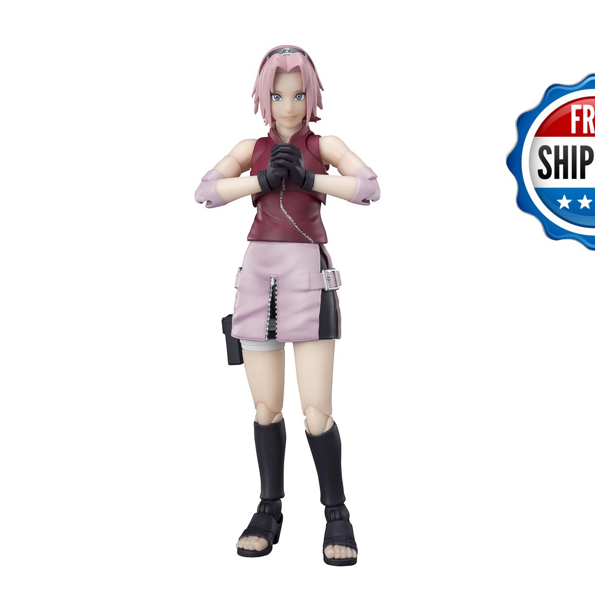 TAMASHII NATIONS Naruto Shippuden Sakura Haruno S.H.Figuarts Action Figure