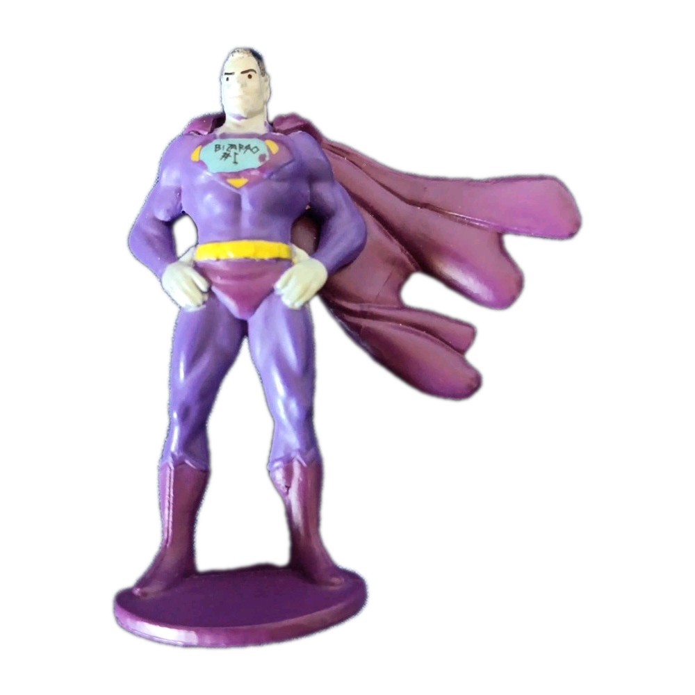 DC Comics Bizarro Action Figure 2016 Mini 2in Cake Topper Giocattolo da Collezione