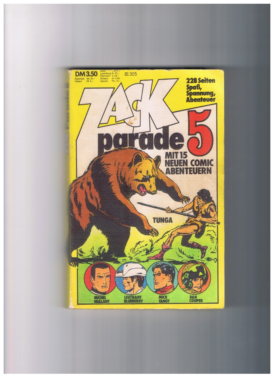 ZACK Parade # 5 - libro tascabile a fumetti - buono