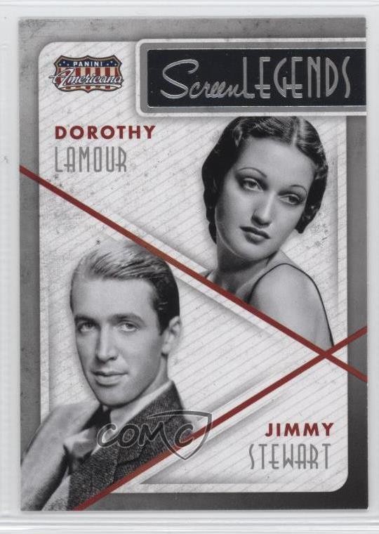 2015 Americana Screen Legends co-protagonista James Stewart Dorothy Lamour Jimmy #1 2a1