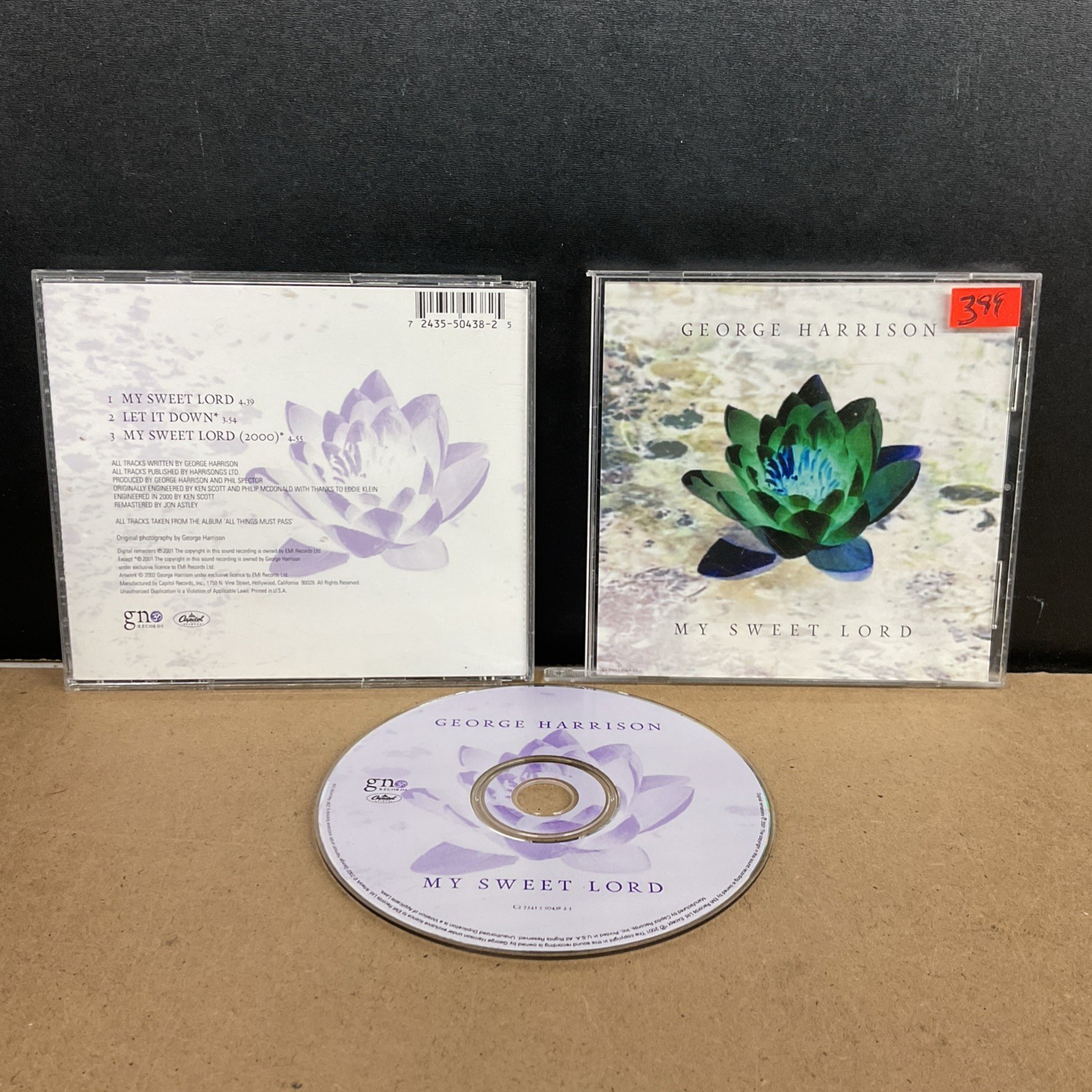 My Sweet Lord by George Harrison (CD Single, 2002)