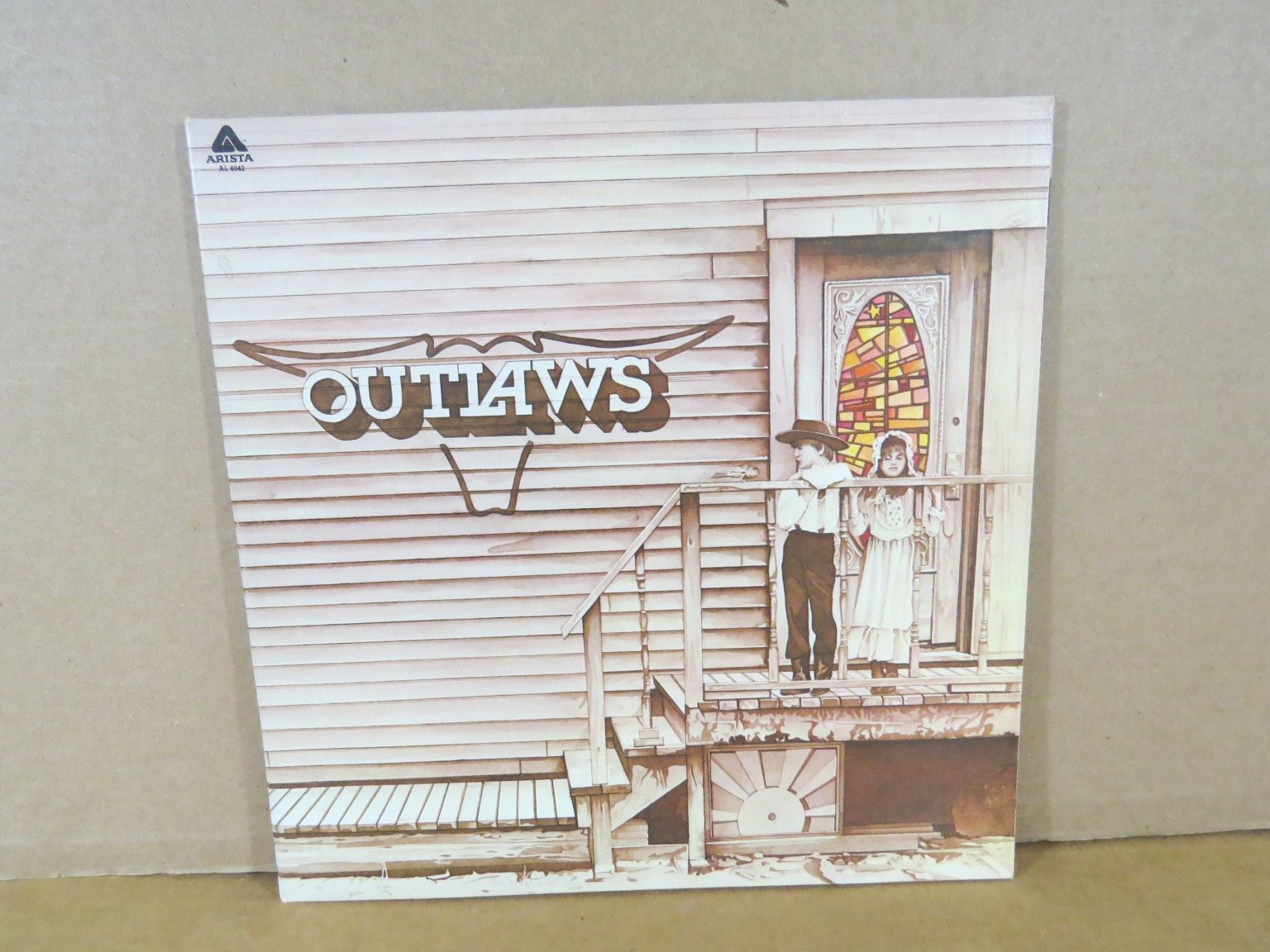Outlaws - Outlaws LP Record 1975 Arista Southern Rock 33⅓ RPM EXCELLENT
