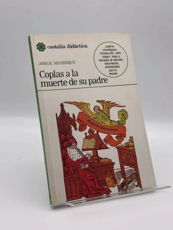 Coplas a La Muerte de Su Padre - Jorge Manrique - Jorge manrique, Carmen díaz Castañón