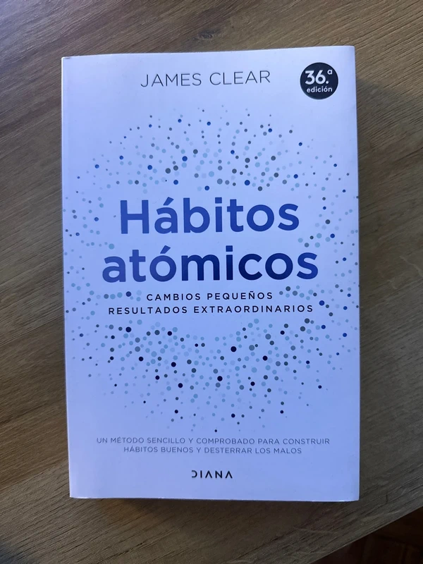 Libro Hábitos atómicos