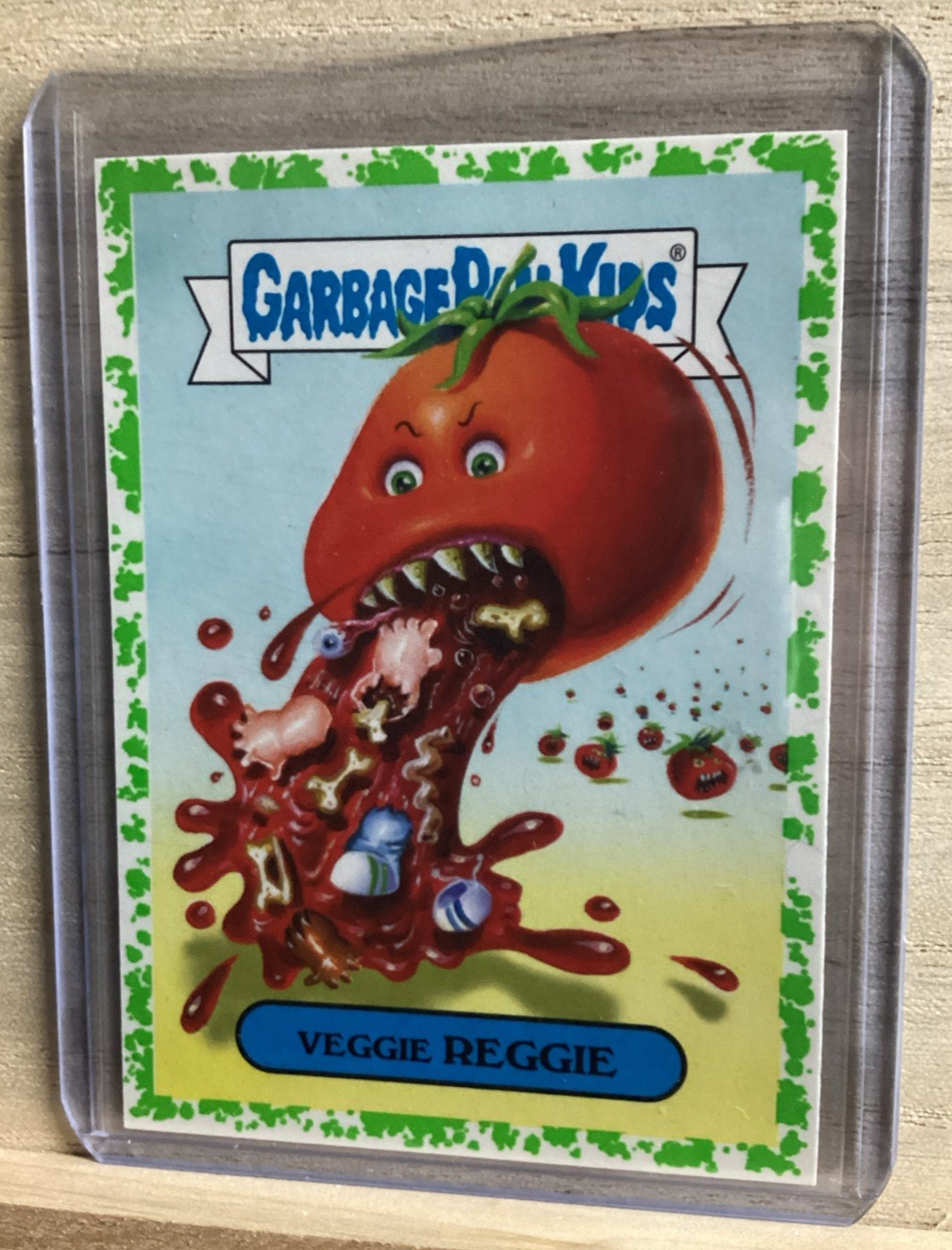 Topps Garbage Pail Kids 2018 - Veggie Reggie - Verde