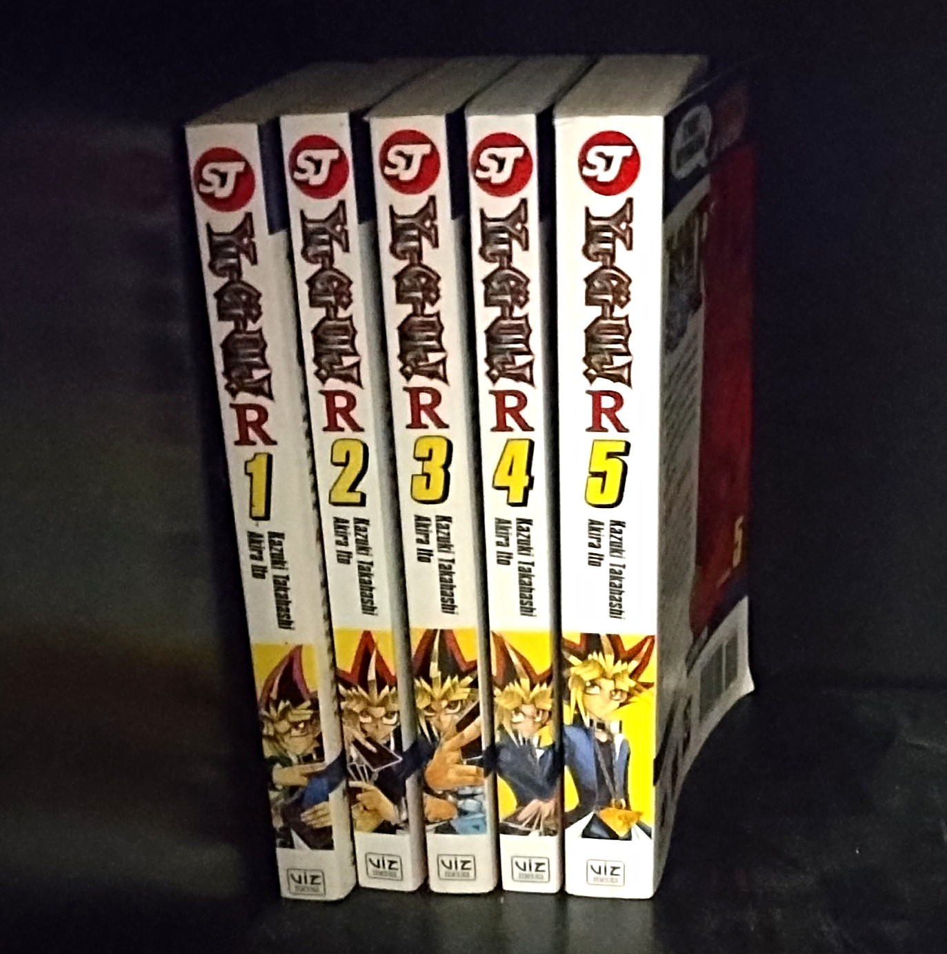 Yu-Gi-Oh! R Manga Lotto Vols 1-5 VIZ Trade Paperback Kazuki Takahashi