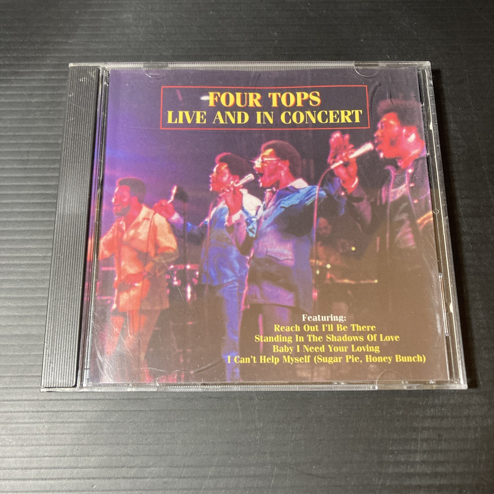 Four Tops Live And In The Concert CD Combined shipping