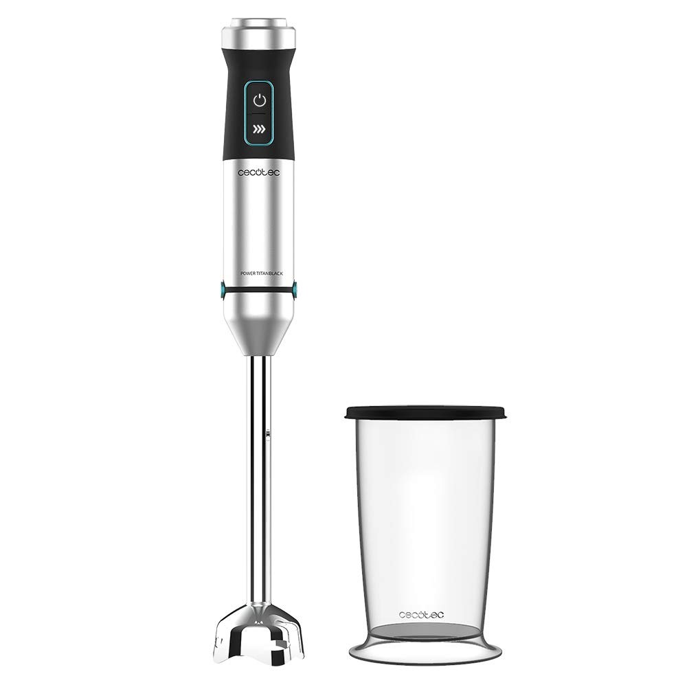 Cecotec Frullatore a Immersione Power Titanblack 1500 Xl, 1500 W, Tecnologia
