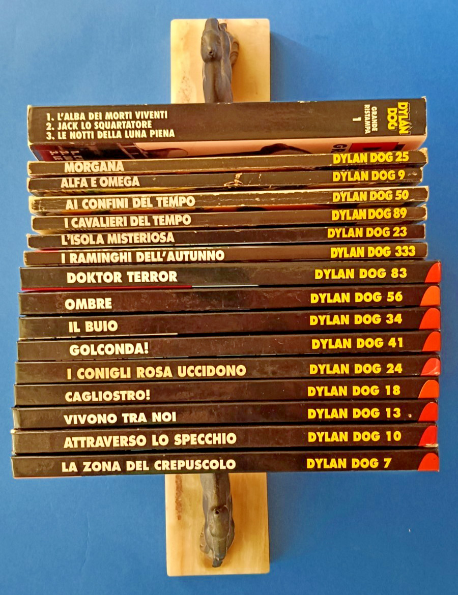 16 albi DYLAN DOG: 9 collezione BOOK + 3  prima ed. + 4 ristampe - VEDI DESCRIZ.