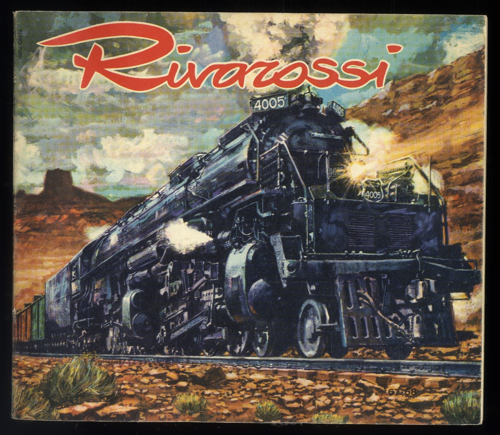 AA] CATALOGO GENERALE RIVAROSSI - 67 -68 - TRENI A SCALA - LISTINO PREZZI