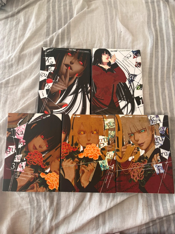 primi 5 volumi kakegurui