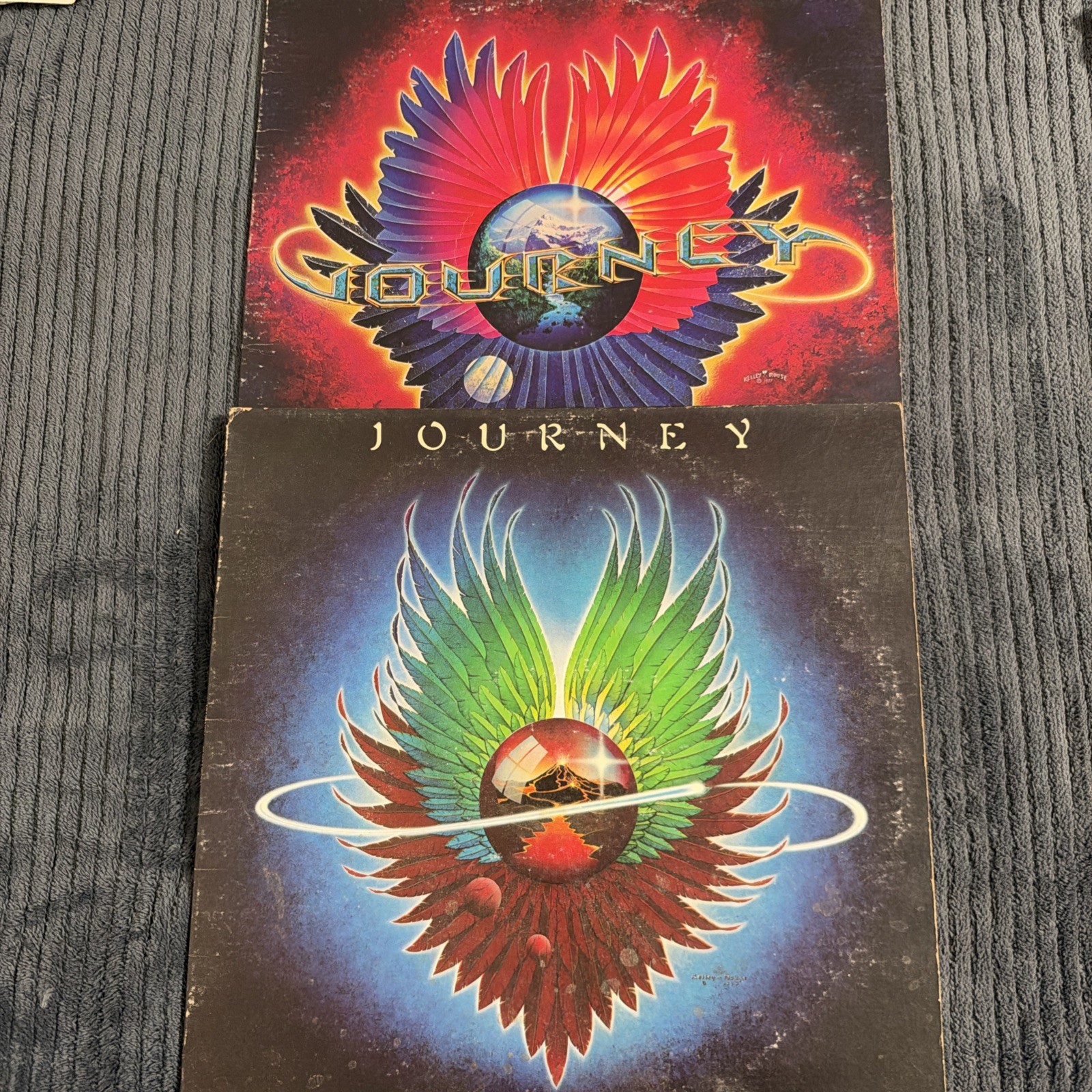 Journey Vinyl Records Infinity And Evolution With Sleeves 1978 And 1979