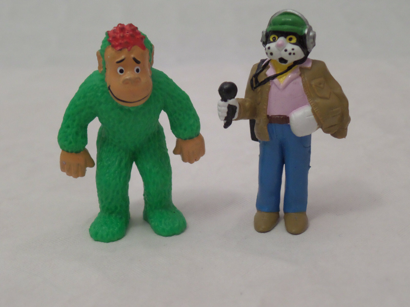 Lot de 2 Figurines Téléchat FR3, schleich w.germany 1983 neuf (voir photos) 