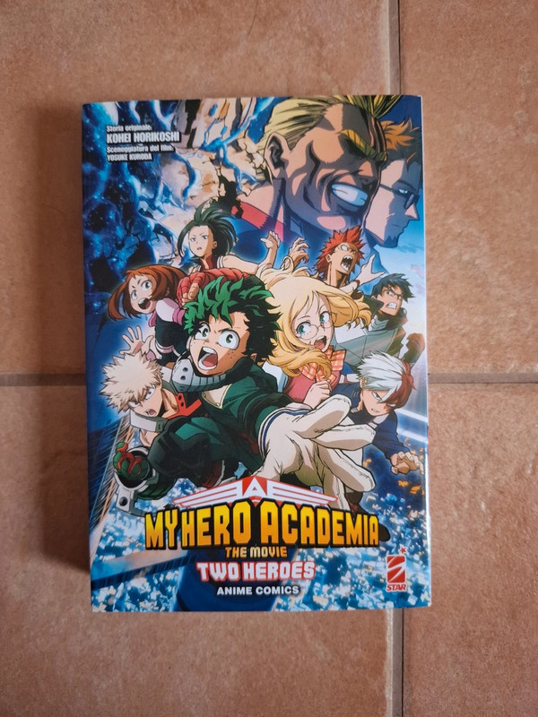 fumetto manga my hero academia: two heroes