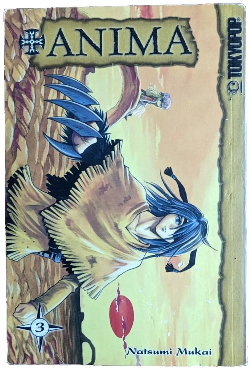 Anima Vol 3 Manga, prima stampa 2007, Natsumi Mukai, fuori produzione