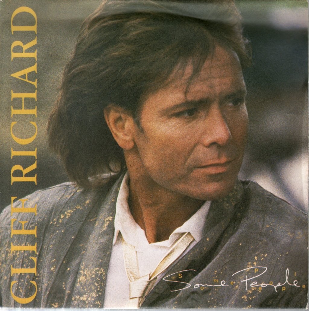 Cliff Richard Some People Vinile 7" UK EMI 1987 Etichetta Silver Injection