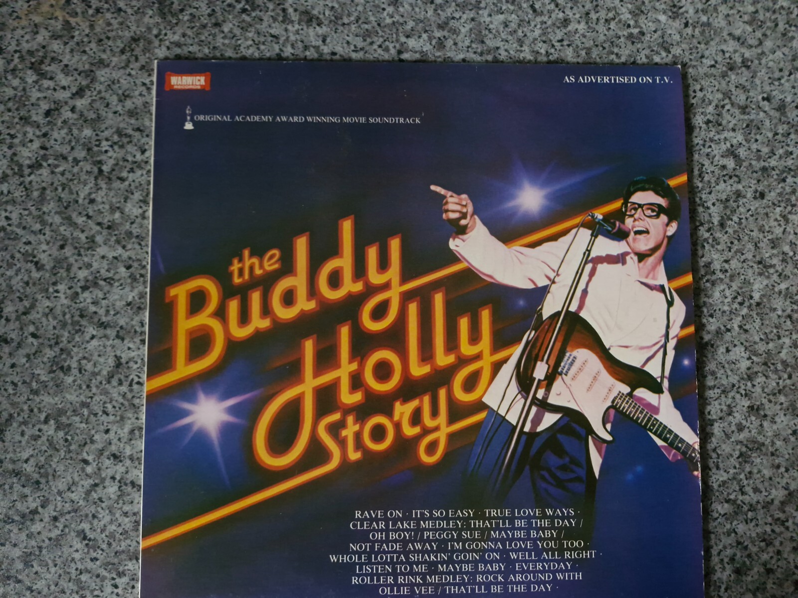 Gary Busey – The Buddy Holly Story (WW5064) 1979 (LP)