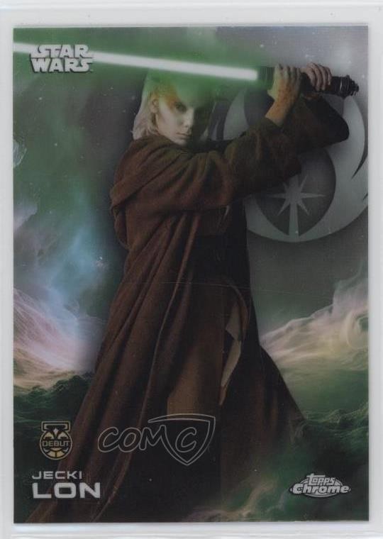 2025 Topps Chrome Star Wars rifrattore Jecki Lon #64 0ui7