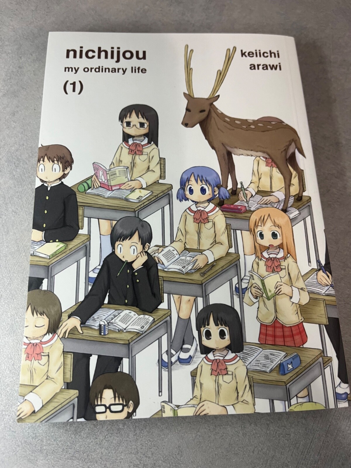 Manga Nichijou My Ordinary Life Vol 1 di Keiichi Arawi copertina morbida (BK)