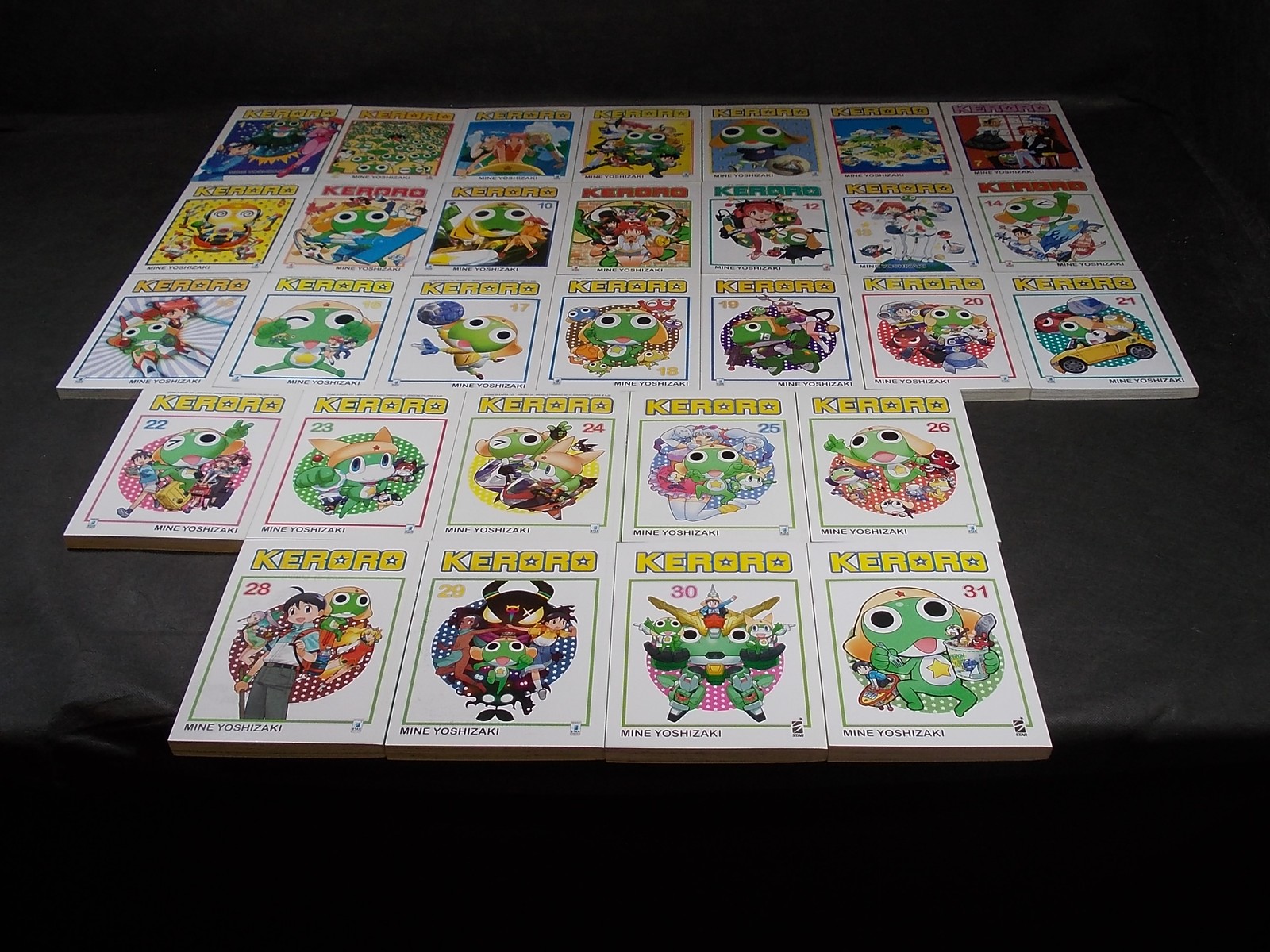KERORO 1/31 Serie incompleta (manca il 27)  di Yoshizaki  Star Comics 2007 NUOVI