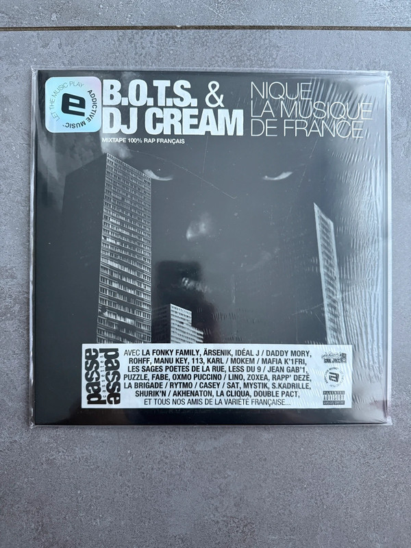 Vinyle dj bots & dj cream