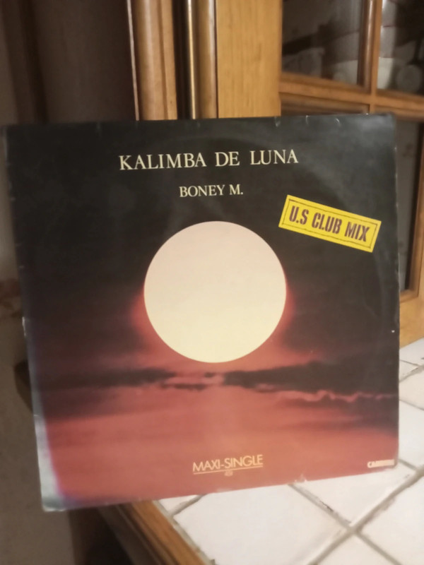Maxi 45 Tours vinyle de Boney M : kalimba de luna