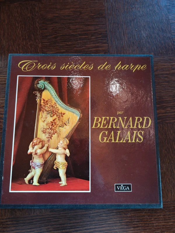 Box 3 vinyles 33T '' trois siècles de harpe ''