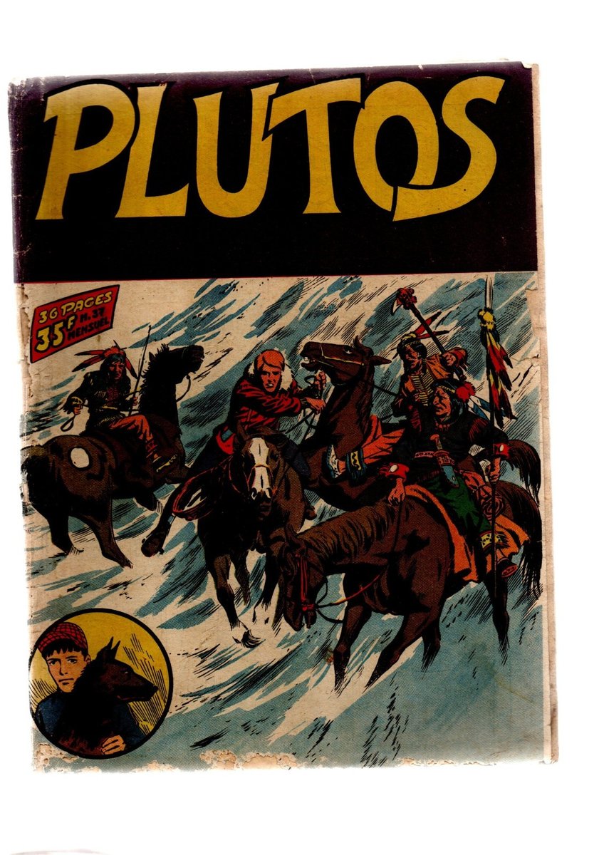 PLUTOS n°37. Editions LUG 1953.  Moyen état