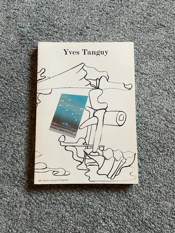 Yves Tanguy Rétrospective 1925-1955 exposition art book Paris Centre Pompidou 1982
