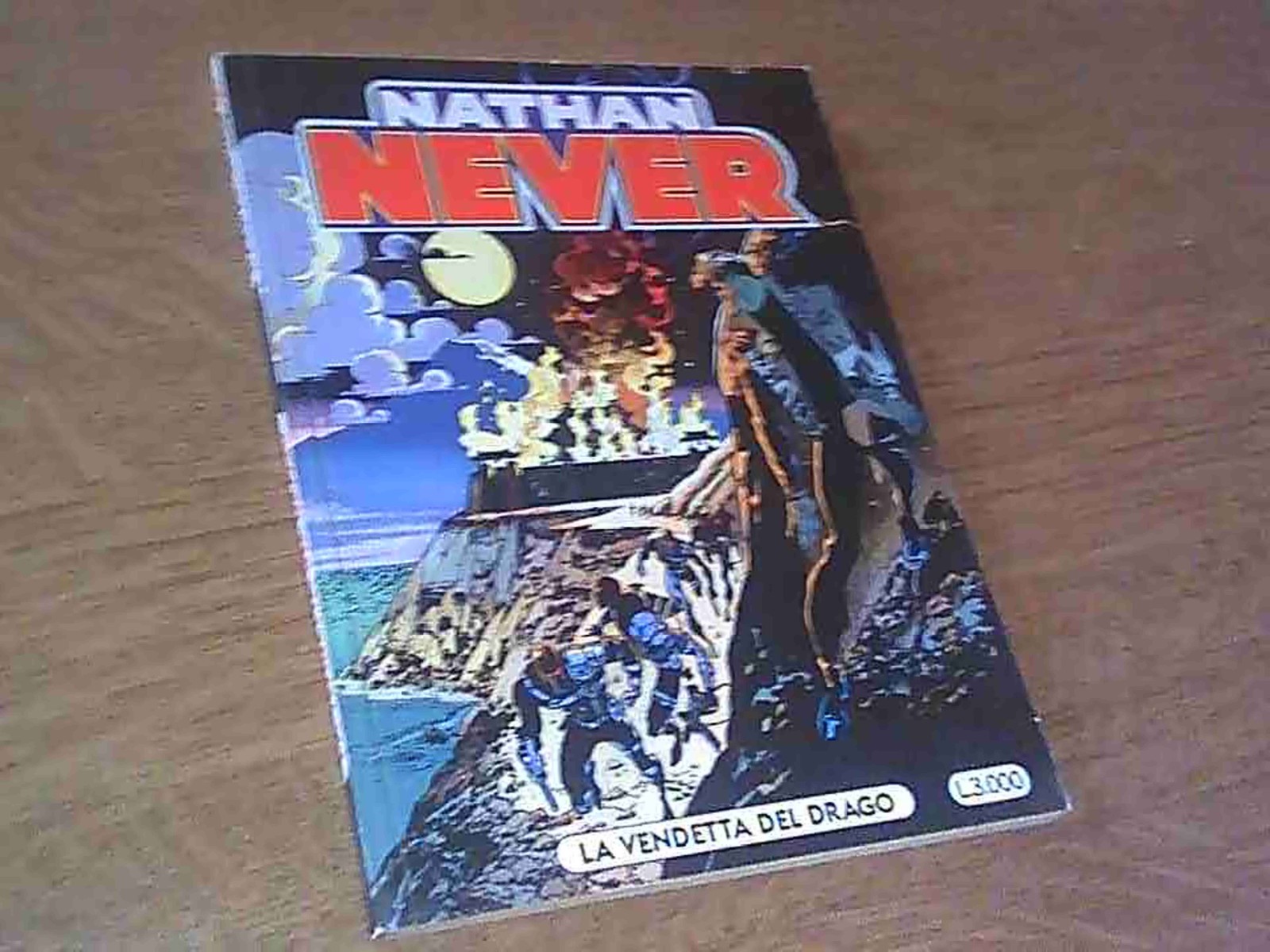nathan never n58 la vendetta del drago ed. bonelli