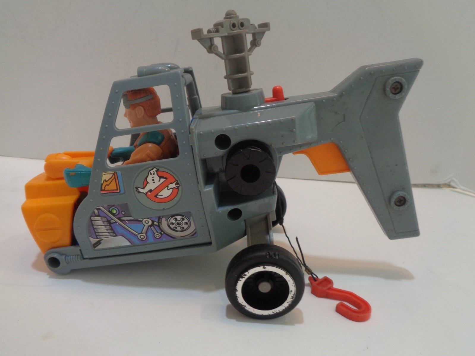The Real Ghostbusters 1987 Kenner Ecto 2 Helicopter with Ray Stanz Figure.