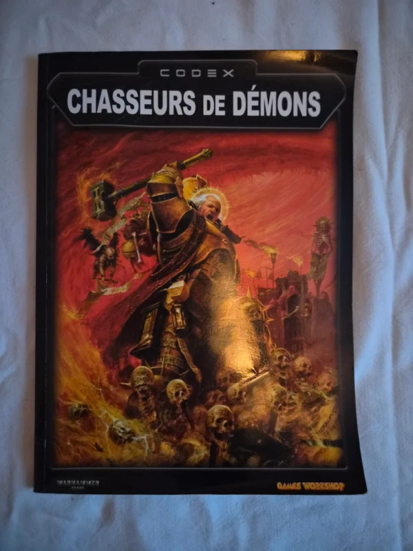 Codex Chasseurs de Demons Warhammer 40k V3 V4 2003 Games Workshop